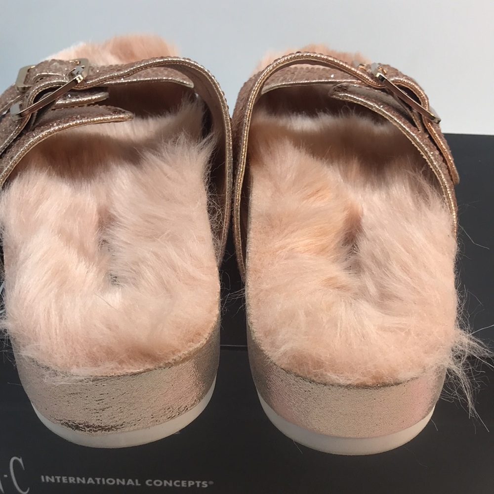 INC International Concepts Womens Alani2 Fabric Open Toe, Rose Pearl, Size 7 M - Picture 8 of 11